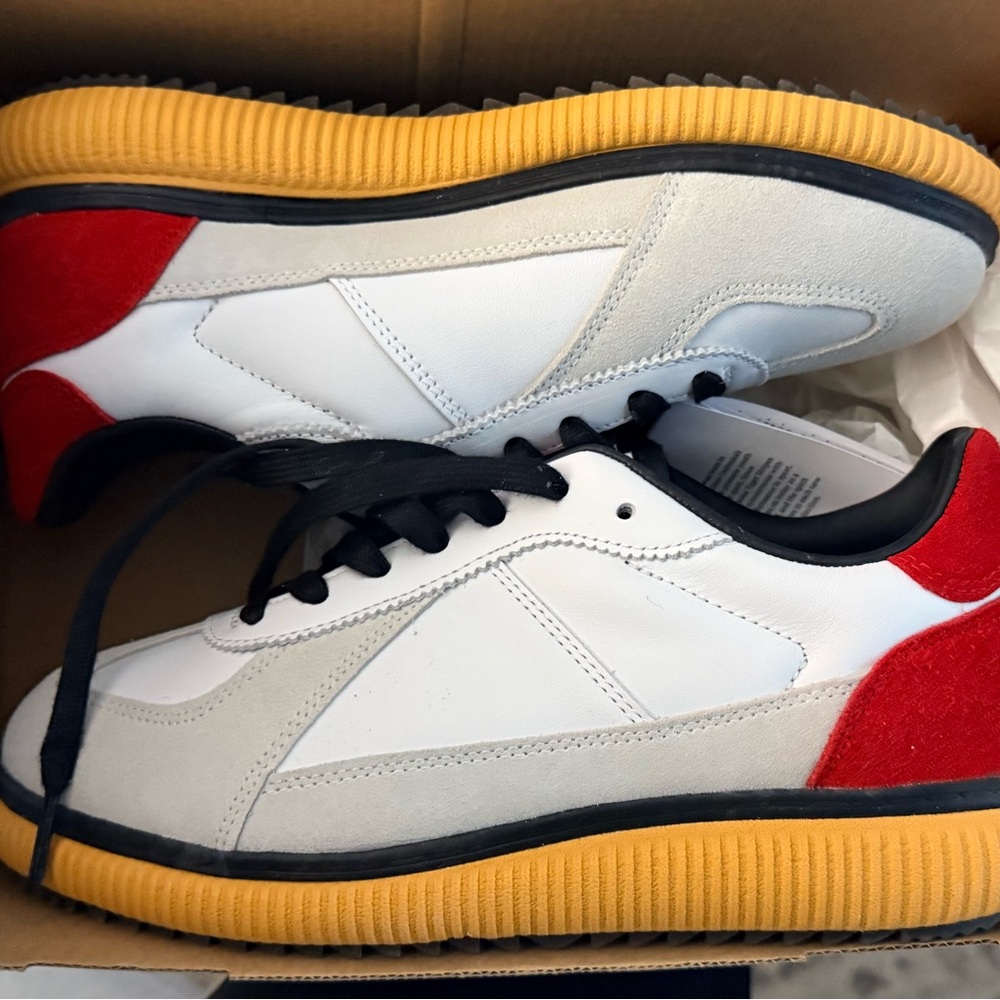 Onitsuka Tiger by Asics Men's Sneakers - White, Red, and Yellow